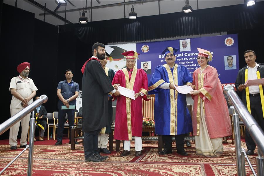 65th Annual Convocation of Govt. College of Education at Chandigarh