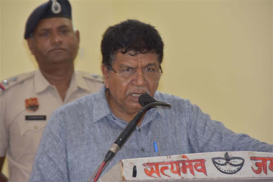 सामुदायिक केन्द्र, बस स्टाॅप, बरसाती नाला, महाराणा प्रताप चैक और बिजली-पानी की व्यवस्था से चमका बरवाला - ज्ञानचंद गुप्ता