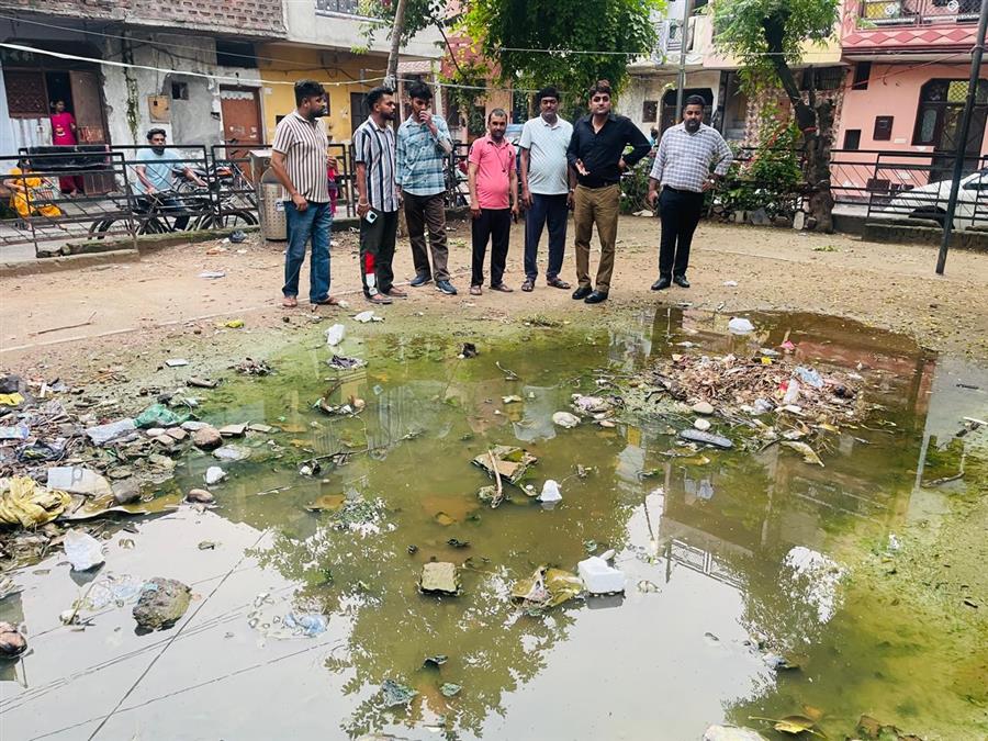 मौली जागरां और विकास नगर में विकास के नाम पर हो रहा धोखा