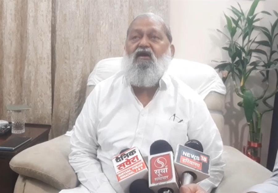 ‘‘हमारा संगठन और आरएसएस हमेशा ही मिल कर काम करता है’’- पूर्व गृह मंत्री अनिल विज