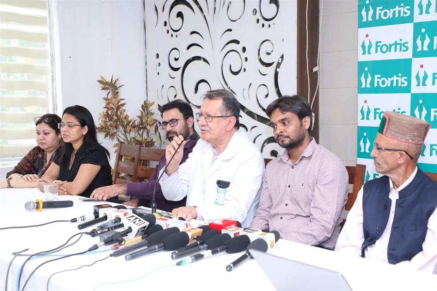 फोर्टिस ने जीवित दाता और मृतक दाता पर क्षेत्र का पहला एबीओ इन्कम्पैटेबल ट्रांसप्लांट कर नई उपलब्धियां स्थापित की