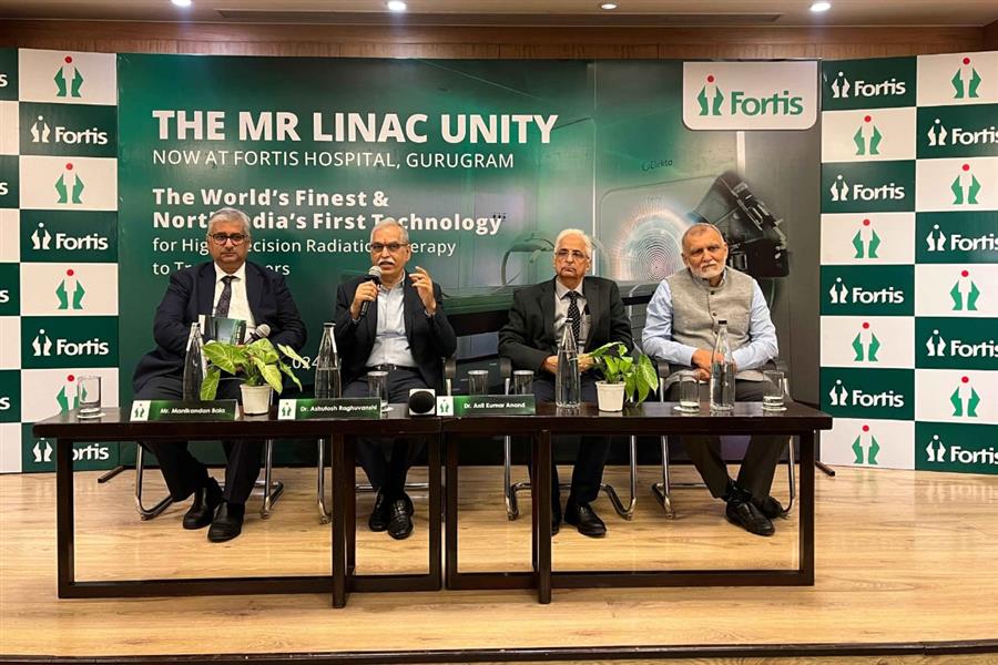 फोर्टिस गुरुग्राम ने कैंसर केयर में क्रांतिकारी पहल की; उत्तर भारत में पहली एमआर लिनेक टैक्नोलॉजी को पेश किया