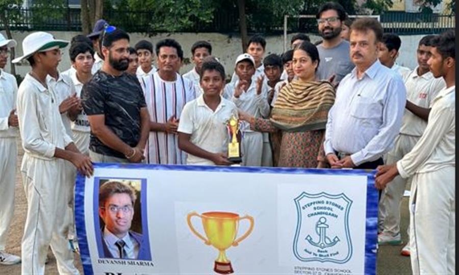 केबीएस देव समाज क्रिकेट अकादमी ने देवांश शर्मा मेमोरियल अंडर-14 ट्वेंटी-20 क्रिकेट टूर्नामेंट के फाइनल में प्रवेश किया