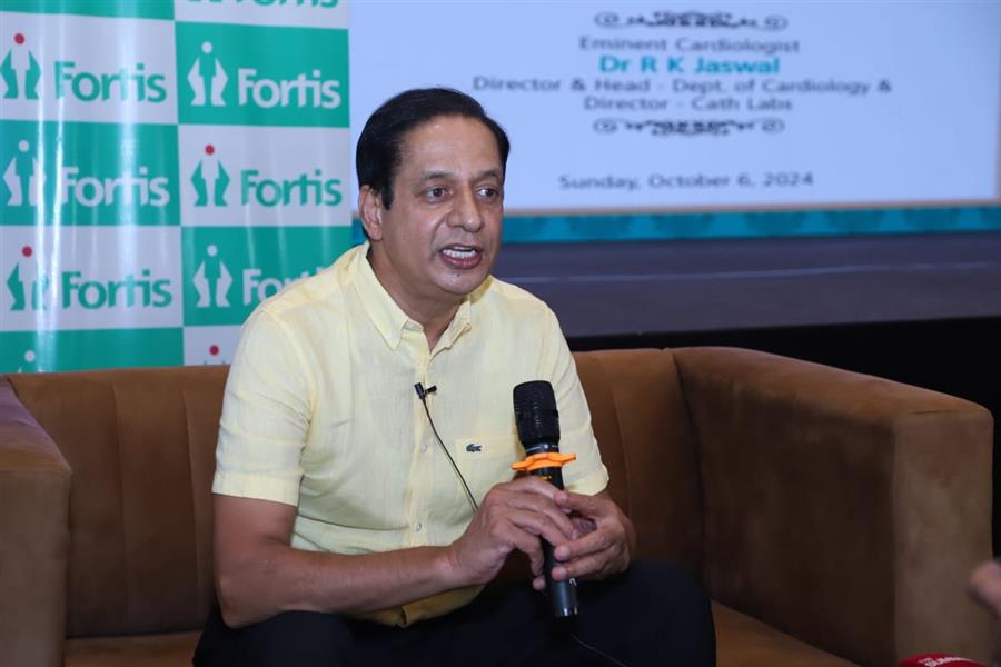 स्वास्थ्य जांच और स्वस्थ जीवनशैली से दूसरी बार हृदयाघात को रोकने में मदद मिल सकती है: डॉ. आरके जसवाल
