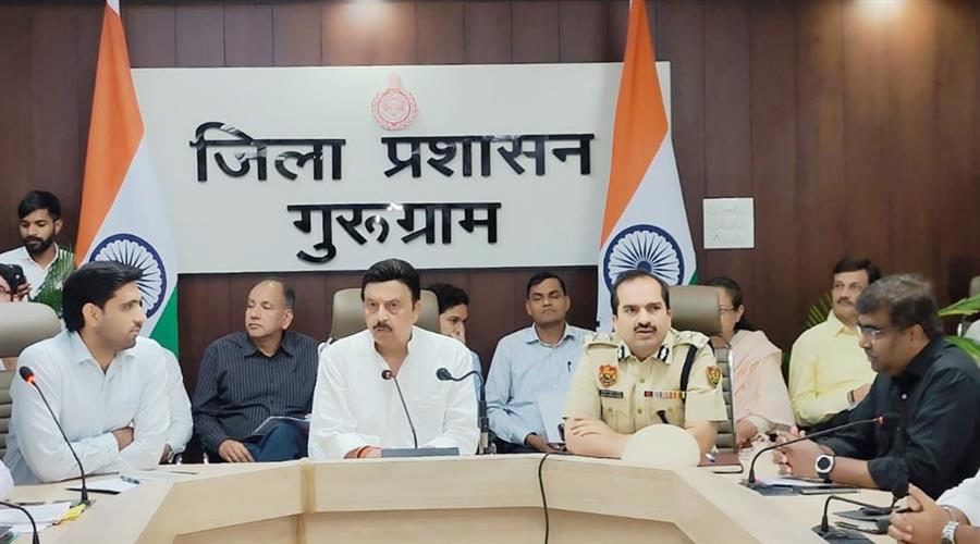 गुरुग्राम को स्वच्छ व सुंदर शहर बनाना मेरी प्राथमिकता : राव नरबीर सिंह