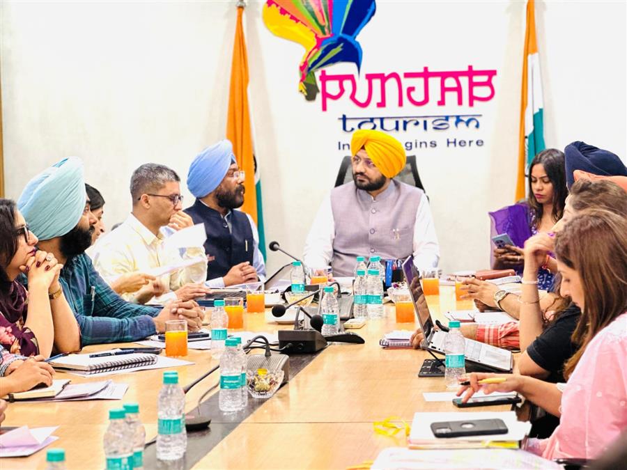 पंजाब को पर्यटन के अंतरराष्ट्रीय मानचित्र पर लाएंगे: तरुनप्रीत सिंह सौंद