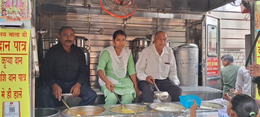 श्री श्याम करुणा फाउंडेशन ने लगाया 139वां अन्न भंडारा