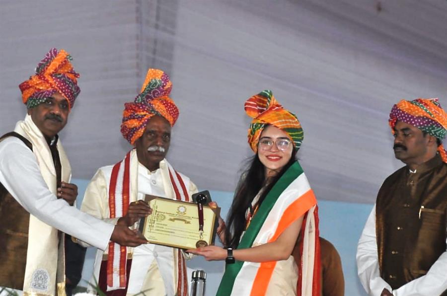 दीक्षांत समारोह केवल समारोह नहीं अपितु विद्यार्थियों की उपलब्धियों और क्षमताओं का उत्सव:महामहिम राज्यपाल