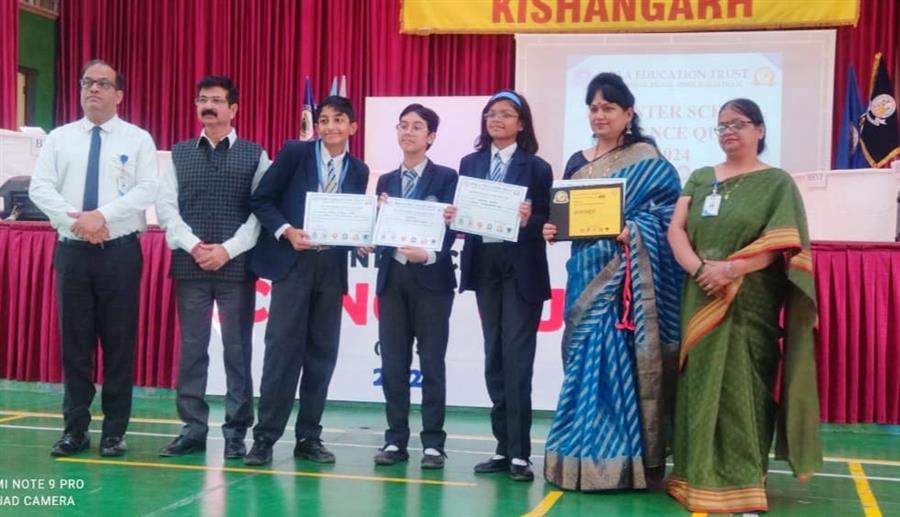 बिरला शिशु विहार, पिलानी में पुस्तक समीक्षा प्रतियोगिता 2024 के विजेताओं को पुरस्कृत किया गया