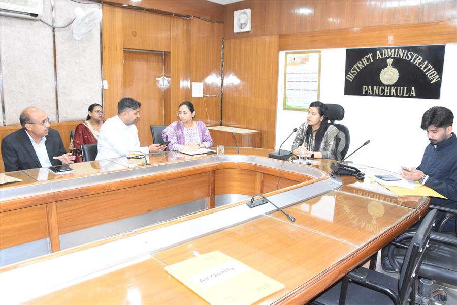 पंचकूला का एक्यूआई 200, अभी स्कूलों की कक्षाएं निरंतर लगेंगी - उपायुक्त