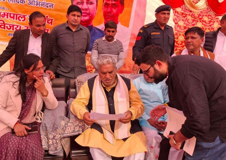 प्रदेश में दो लाख गरीब लोगों का जल्द होगा अपना घर : कृष्ण लाल पंवार