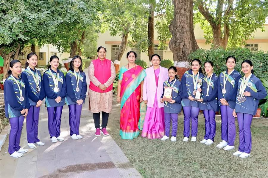 बिरला बालिका विद्यापीठ की छात्राओं ने एरोबिक्स चैंपियनशिप में अंतरराष्ट्रीय मंच पर बढ़ाया कदम