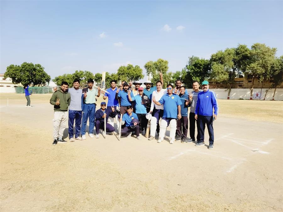 बिरला स्कूल पिलानी ने जीता स्टाफ क्रिकेट मैच