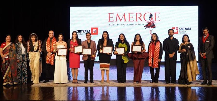 इमर्ज 2024: चितकारा यूनिवर्सिटी के ग्रेजुएट फैशन शो में दिखा फैशन और इनोवेशन का संगम