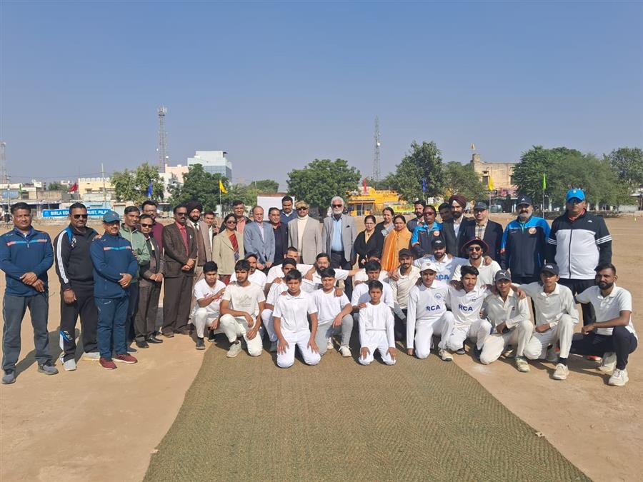 तृतीय एल एन बिरला इंटर क्लब क्रिकेट प्रतियोगिता का शुभ आरम्भ