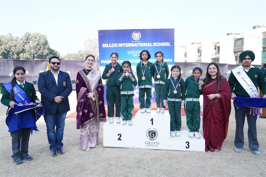 गिलको इंटरनेशनल स्कूल में स्पोर्ट्स डे का आयोजन, बच्चों के जोश और उत्साह से सजा खास दिन