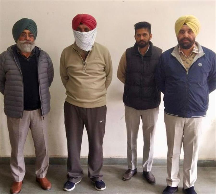 10,000 रुपये रिश्वत लेने वाला पुलिस सब-इंस्पेक्टर विजीलेंस ब्यूरो द्वारा गिरफ्तार
