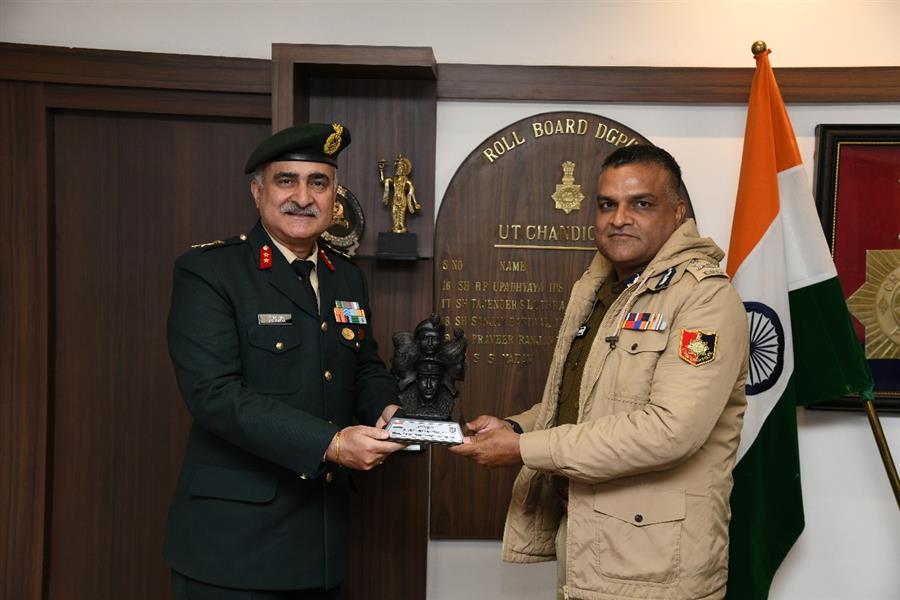 एनसीसी और चंडीगढ़ पुलिस संयुक्त प्रयासों के लिए सहयोग को मजबूत करेंगे