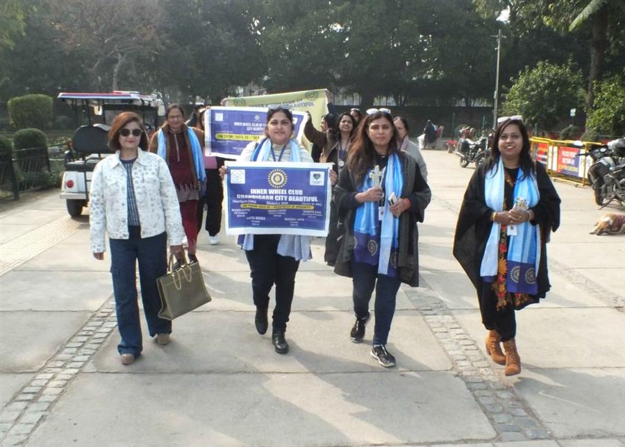 इनर व्हील क्लब चंडीगढ़ सिटी ब्यूटीफुल ने मनाया 101वां इंटरनेशनल इनर व्हील डे