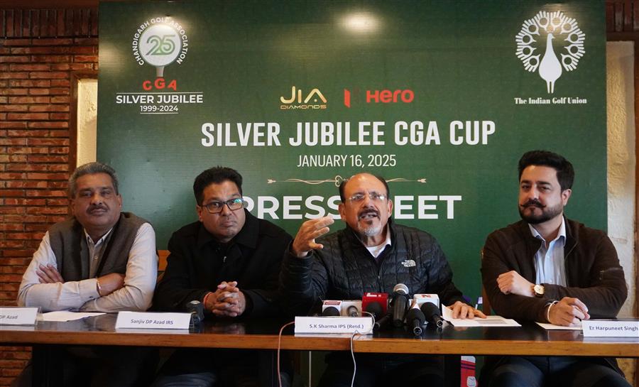 सीजीए गोल्फ टूर्नामेंट के साथ अपनी स्थापना के 25 साल पूरे होने के जश्न की शुरुआत करेगा