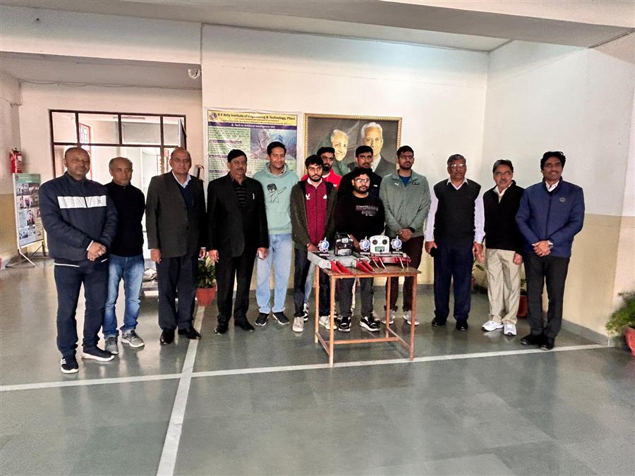 बीकेबीआईईटी, पिलानी के छात्रों ने आईआईटी जोधपुर के प्रोमेटियो टेकफेस्ट-2025 में तकनीकी उत्कृष्टता में परचम लहराया