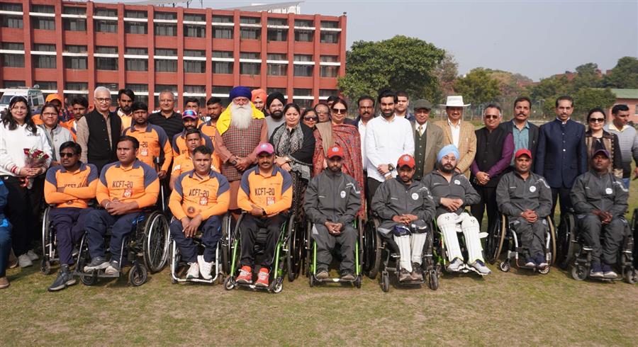 टी 10 इंटर-स्टेट व्हीलचेयर क्रिकेट टूर्नामेंट की शानदार शुरुआत, पहले ही दिन रोमांचक मुकाबले, खिलाड़ियों ने दिखाया जबरदस्त खेल