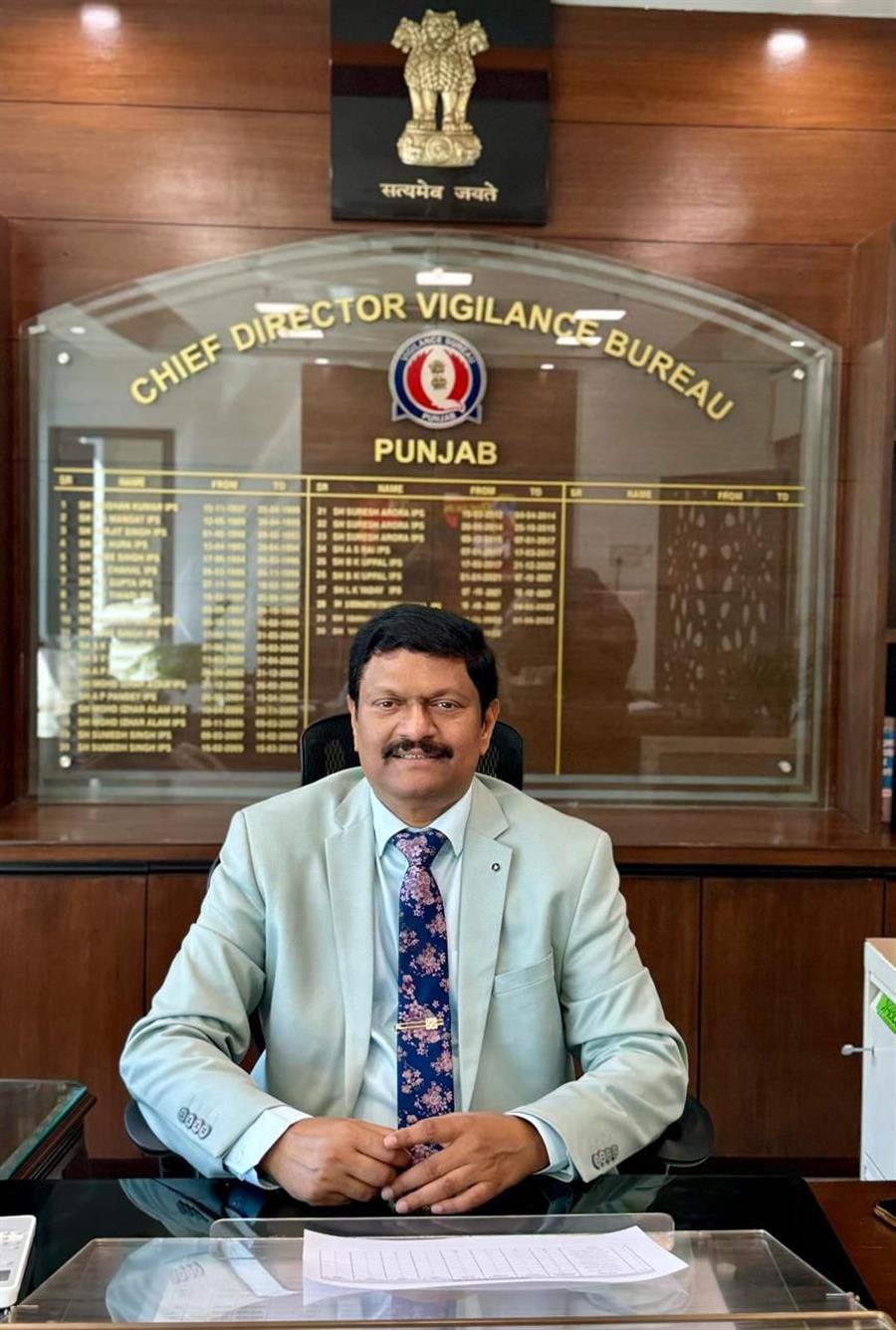 विजिलेंस ब्यूरो के नए मुखी नागेश्वर राव ने पद संभाला – भ्रष्टाचार के प्रति कोई लापरवाही न करने का संकल्प