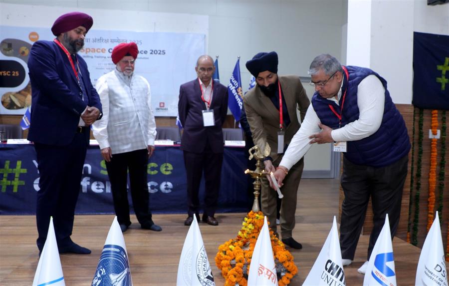 युवा अंतरिक्ष सम्मेलन 2025, चंडीगढ़ सफलतापूर्वक संपन्न
