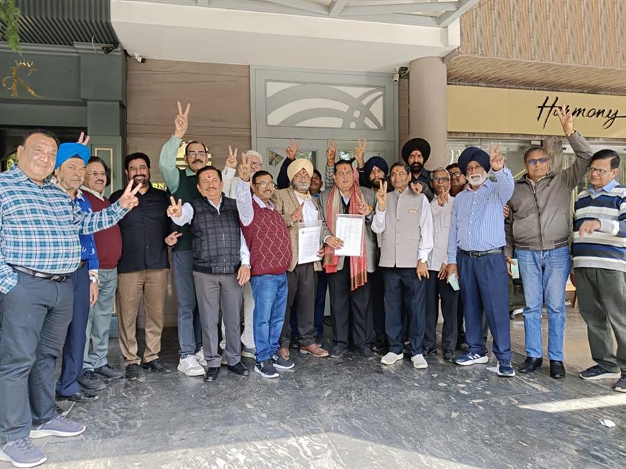 चंडीगढ़ व्यापार मंडल चुनाव:-अनिल वोहरा ने प्रधान पद के लिए नामांकन किया दाखिल