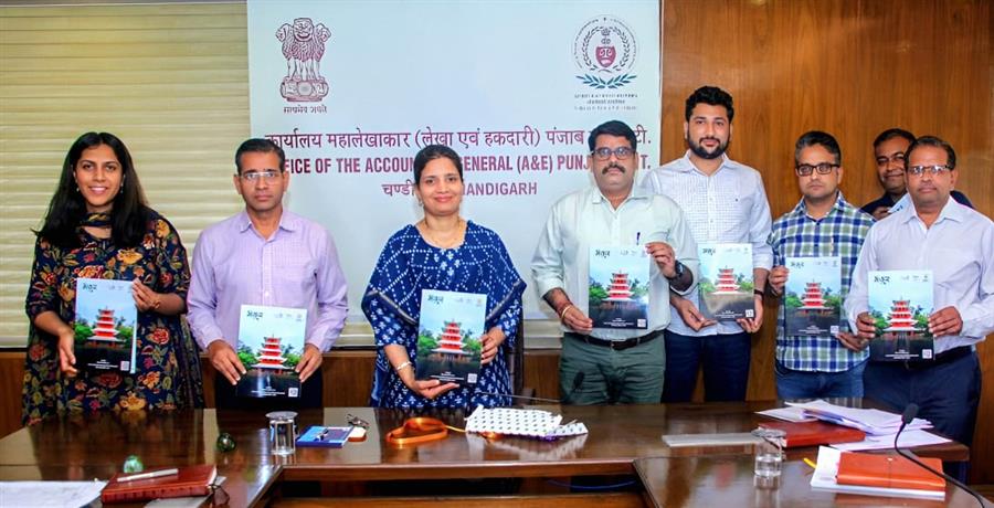 महालेखाकर पंजाब एवं यूटी ने “अंकुर” पत्रिका का लोकार्पण किया