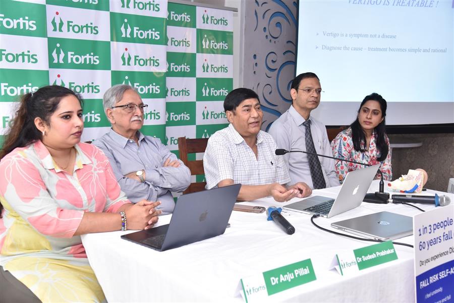 फोर्टिस अस्पताल मोहाली ने अत्याधुनिक वर्टिगो और बैलेंस डिसऑर्डर क्लिनिक शुरू किया