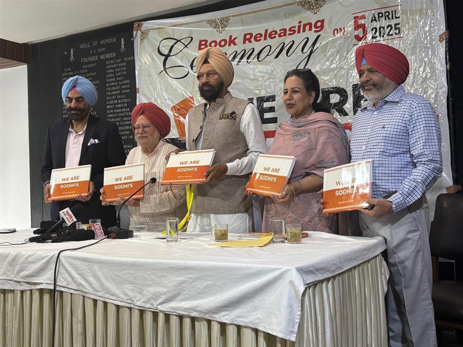 सोढ़ी वंश से संबंधित यह पुस्तक अमूल्य निधि बन गई है: राणा सोढ़ी
