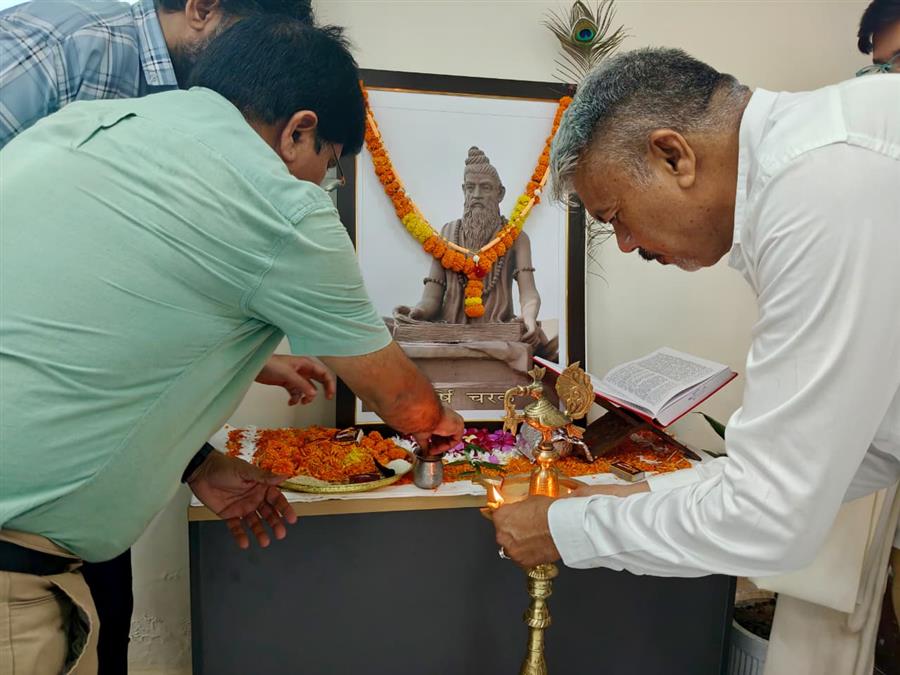 राष्ट्रीय आयुर्वेद संस्थान में महर्षि चरक जयंती का आयोजन