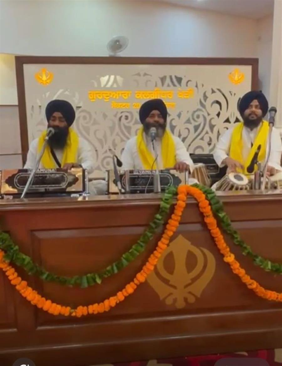 श्री गुरु ग्रंथ साहिब जी के पहले प्रकाश पर्व के पावन अवसर पर गुरुद्वारा कलगीधर खेड़ी में धार्मिक समागम श्रद्धा और उत्साह के साथ मनाया