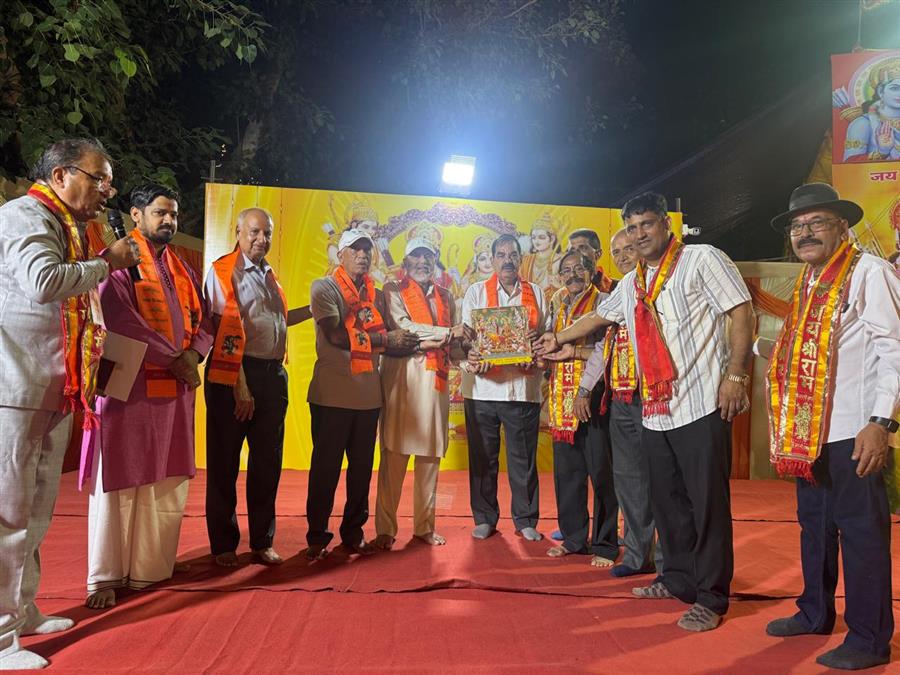 श्री बद्री केदार रामलीला सेक्टर 46 में प्रारंभ: मुख्य अतिथि जतिंदर भाटिया ने किया शुभारंभ
