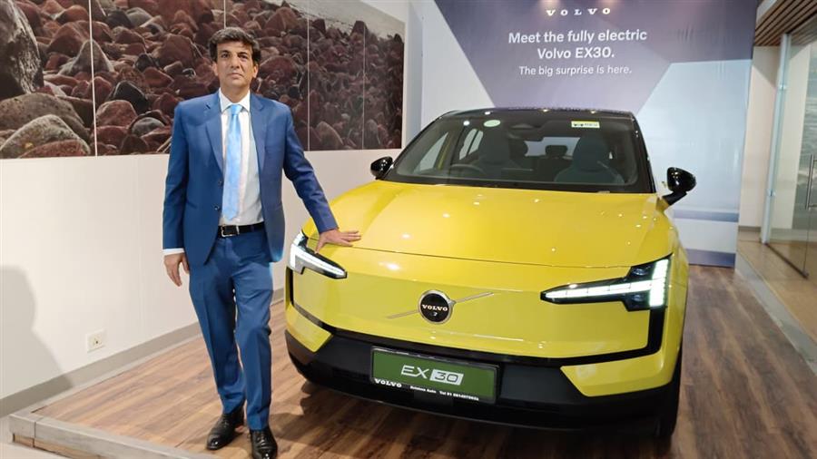वोल्वो कार इंडिया ने नई इलेक्ट्रिक कार – Volvo EX30 की लॉन्च