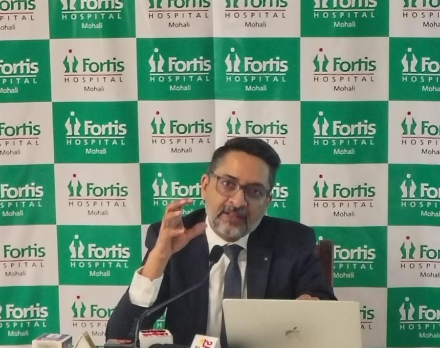 डायरेक्ट टू बाइप्लेन न्यूरो कैथलैब' प्रोसेस से फोर्टिस मोहाली में स्ट्रोक के मरीजों को मिली नई जिंदगी