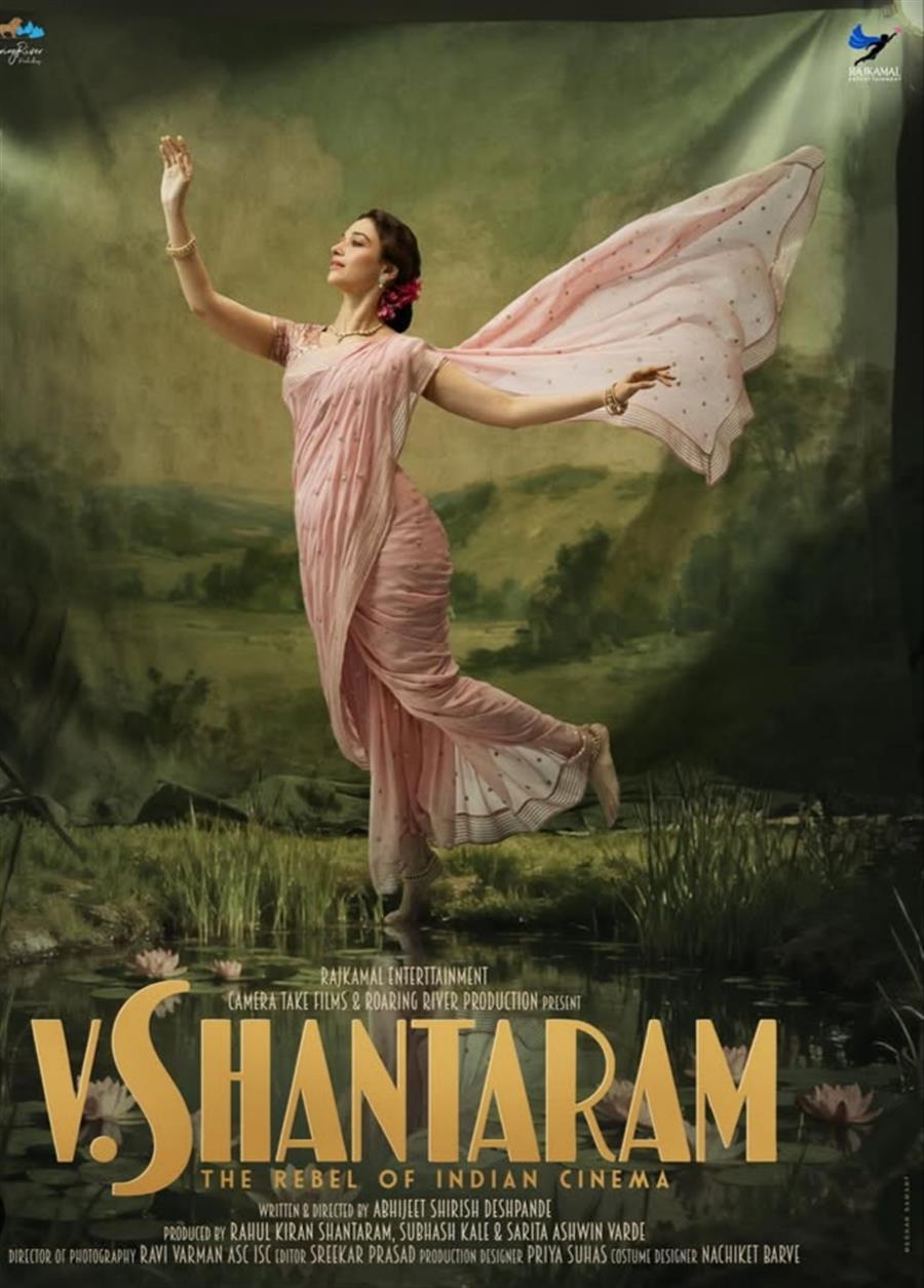 तमन्ना भाटिया का इम्पैक्टफुल अवतार, वी. शांतराम बायोपिक में निभाएंगी लेजेंड्री जयश्री की भूमिका