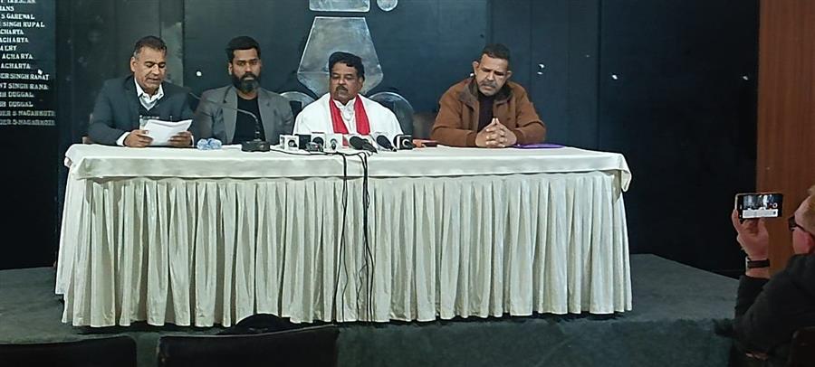 पंजाब भर से आए ईसाई नेताओं द्वारा चंडीगढ़ में प्रेस कॉन्फ्रेंस आयोजित की