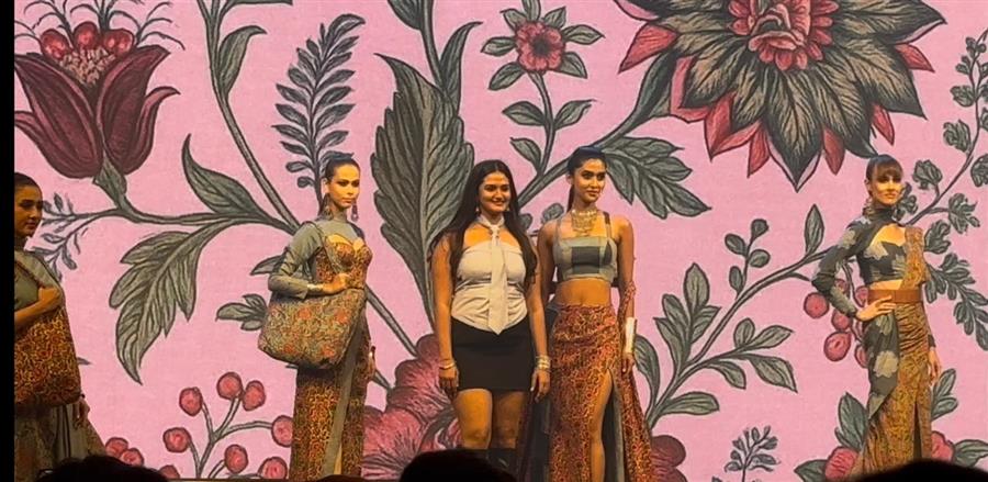 कृष्णप्रिया ने राष्ट्रीय फैशन मंच पर लहराया परचम