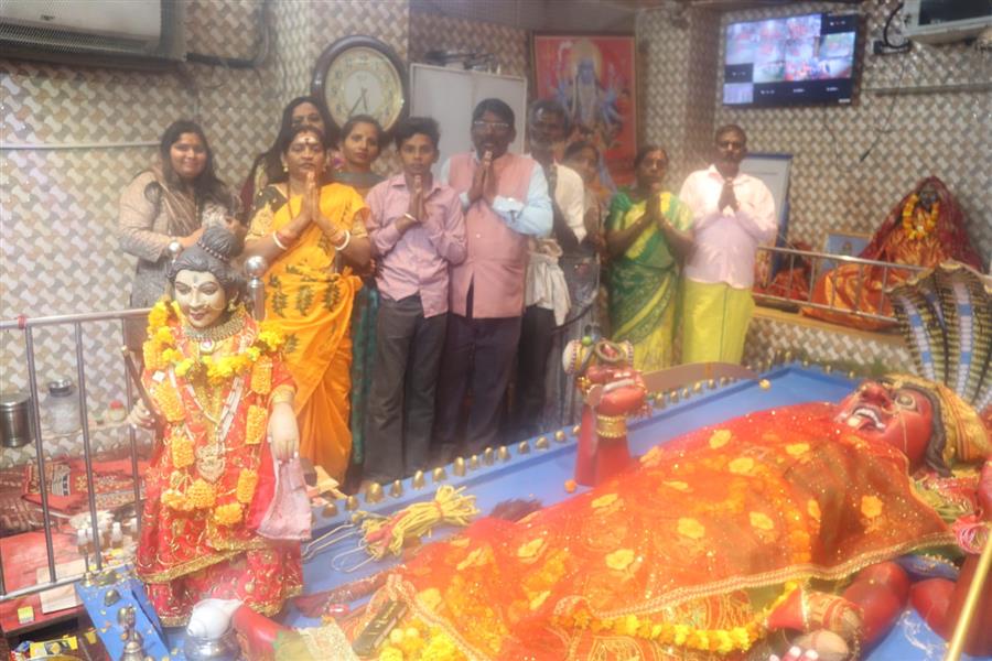 श्री पेरिया नायगी अम्मल मंदिर धनास में “मयाना कोल्लई” उत्सव तमिल समुदाय द्वारा हर्षोल्लास और धूमधाम से सम्पन्न