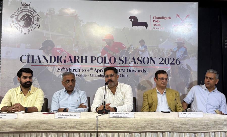 चंडीगढ़ पोलो सीजन 2026 की घोषणा, देशभर की 12 टीमें लेंगी हिस्सा