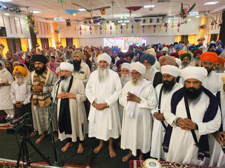 गुरुद्वारा नानकसर साहब में सालाना समागम श्रद्धाभाव से आयोजित
