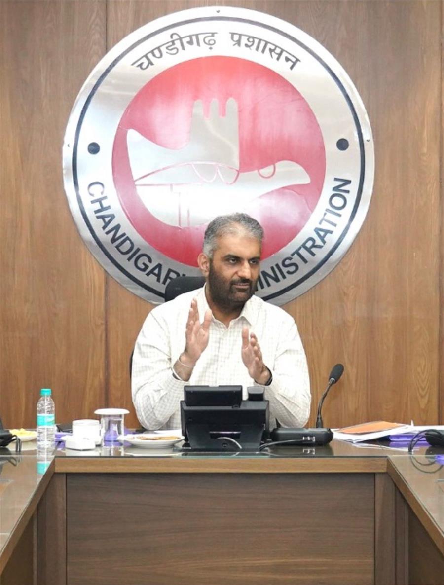 चंडीगढ़ राज्य एड्स नियंत्रण सोसायटी की 59वीं कार्यकारी समिति की बैठक मंदीप सिंह बराड़ सचिव स्वास्थ्य की अध्यक्षता में आयोजित 