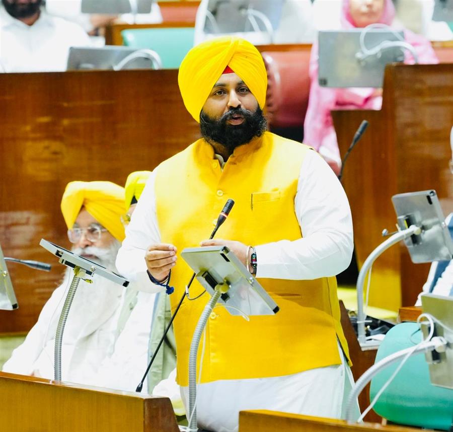 भगवंत मान सरकार द्वारा श्री गुरु ग्रंथ साहिब की पवित्रता बनाए रखने के लिए ऐतिहासिक संशोधन बिल पेश
