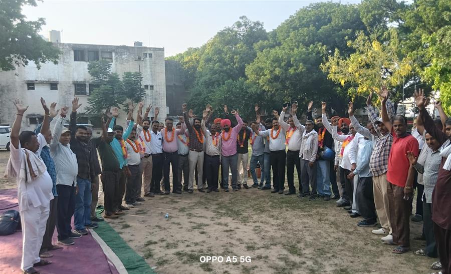 गुरप्रीत सिंह बने क्लास फोर युनियन के प्रधान- 246 वोटों के बहुमत से हुई एकतरफा जीत