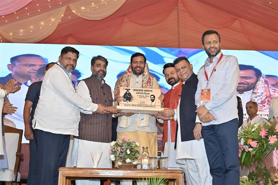 अग्रवाल समाज का इतिहास गौरव व गरिमा से परिपूर्ण: मुख्यमंत्री नायब सैनी