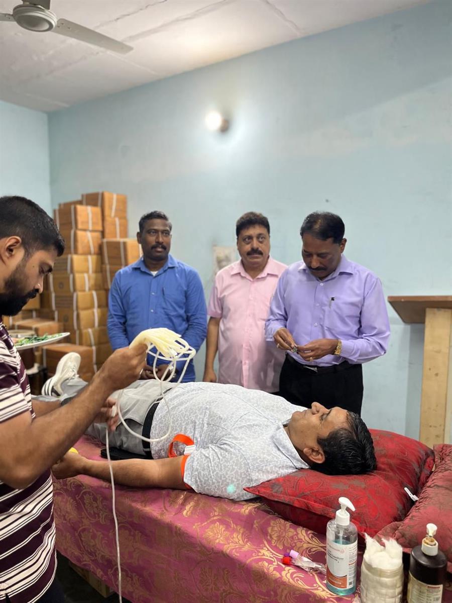 ट्राईसिटी चर्च एसोसिएशन ने रक्तदान शिविर लगाकर लगभग 30 रक्त यूनिट एकत्रित किया 