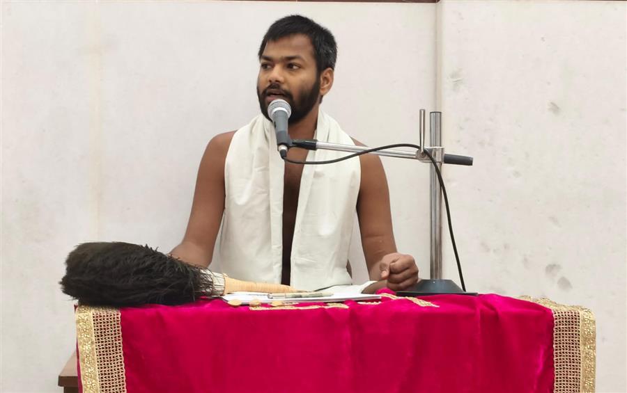धर्म में भाव और विवेक सर्वोपरि - क्षुल्लक प्रज्ञांश सागर