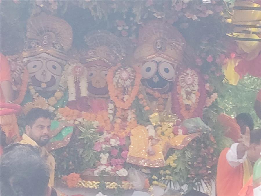 चंडीगढ़ में श्रद्धा और भक्ति के साथ निकली भगवान जगन्नाथ की भव्य रथ यात्रा